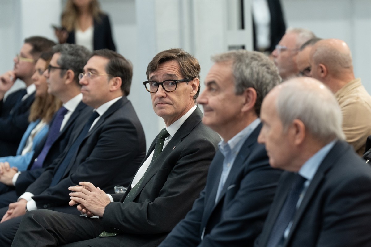 El primer secretari del PSC, Salvador Illa, en una imatge d'arxiu. - David Zorrakino / Europa Press