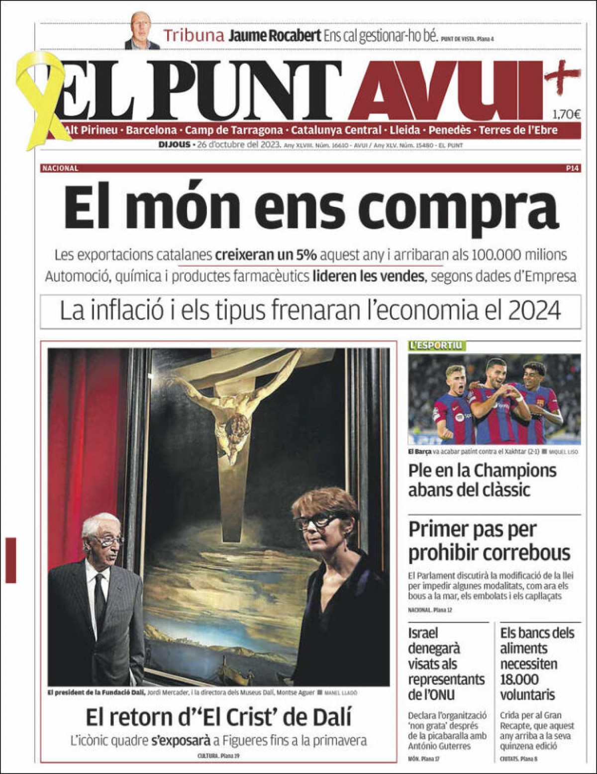 26/10/23 - El Punt Avui