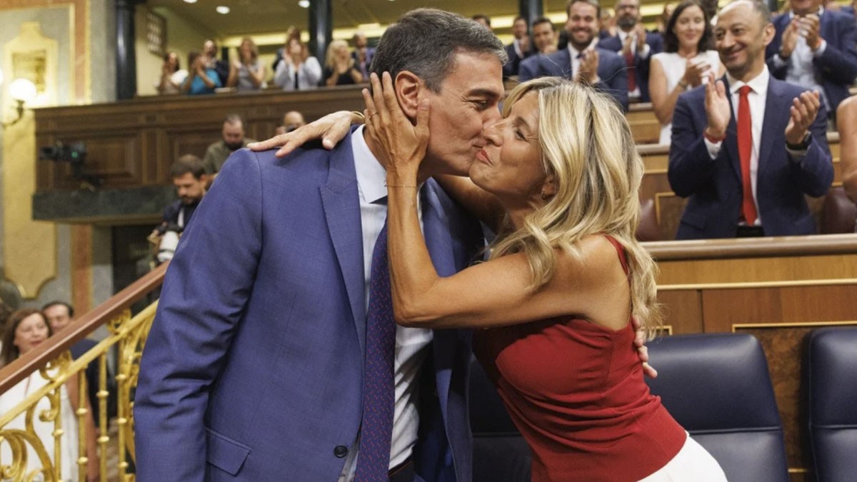 Sánchez i Díaz tanquen un acord de govern a l’Estat que reduirà laÂ jornadaÂ laboral