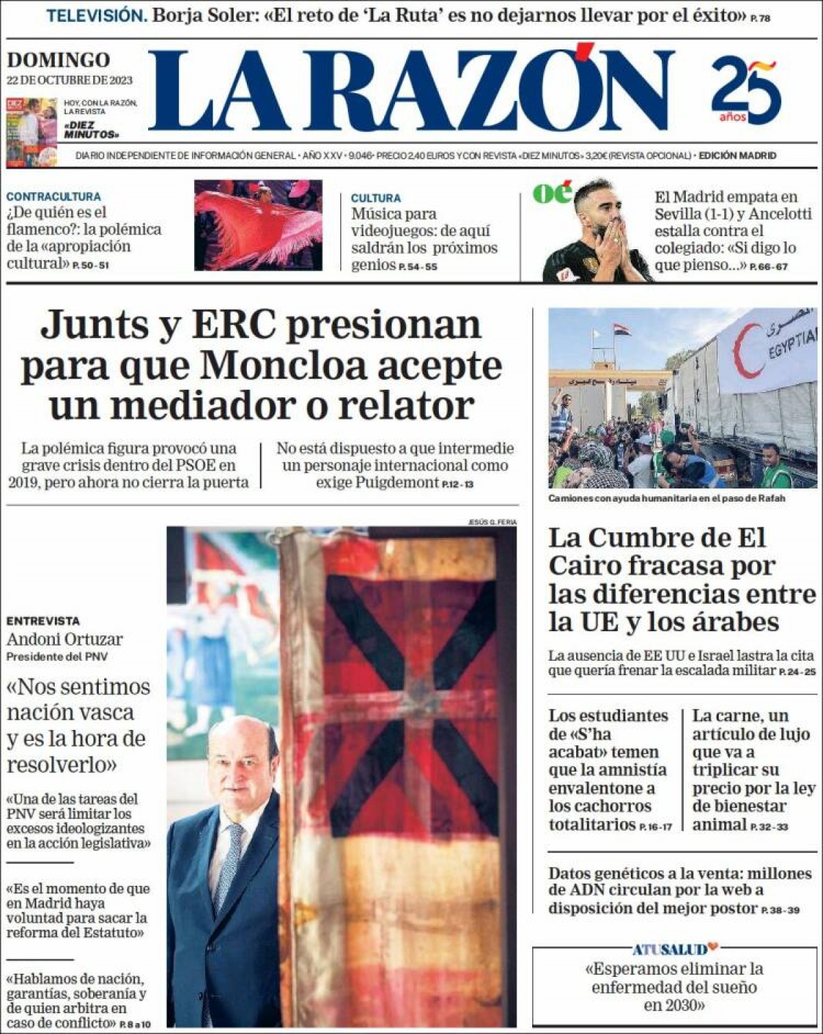 22/10/23 - La Razón