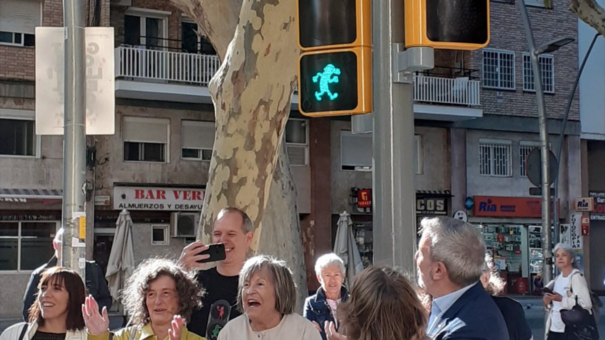 Barcelona ja té el semàfor de «Mortadel·lo i Filemó»