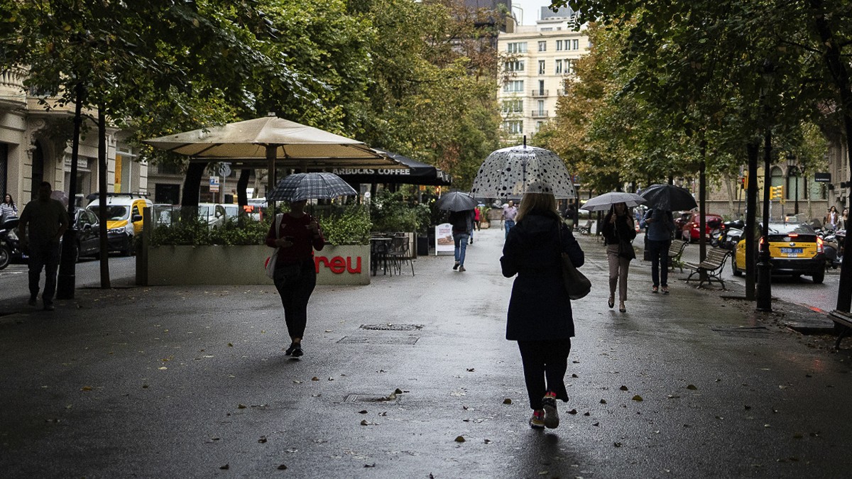 La pluja ha tornat a Barcelona - Hugo Fernández 