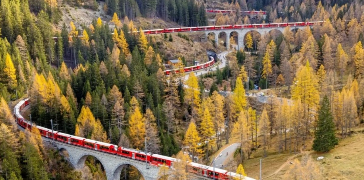 Així és el tren de passatgers més llarg del món