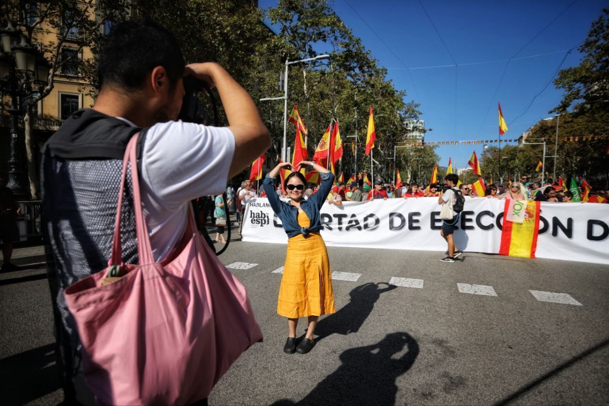 Txapote també impregna Barcelona aquest 12-O - Hugo Fernández