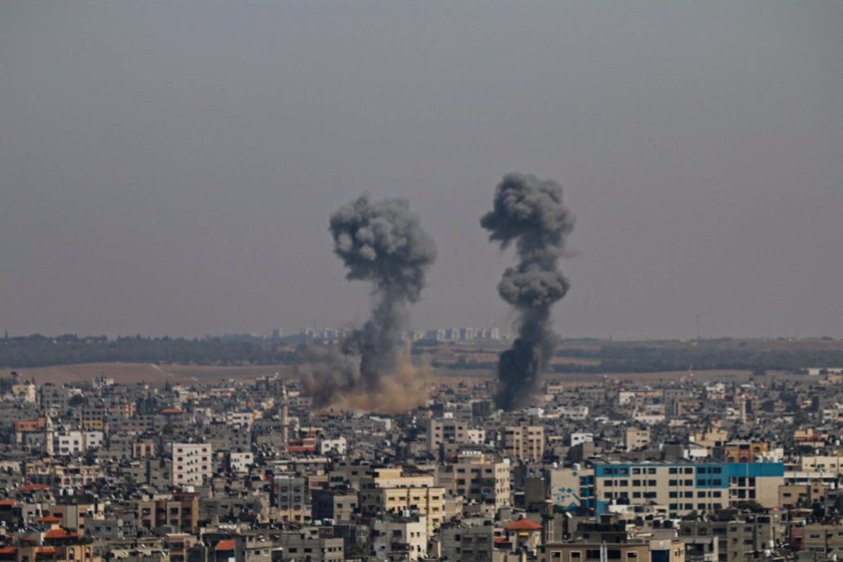 Dos objectius a Gaza, bombardejats - Europa Press