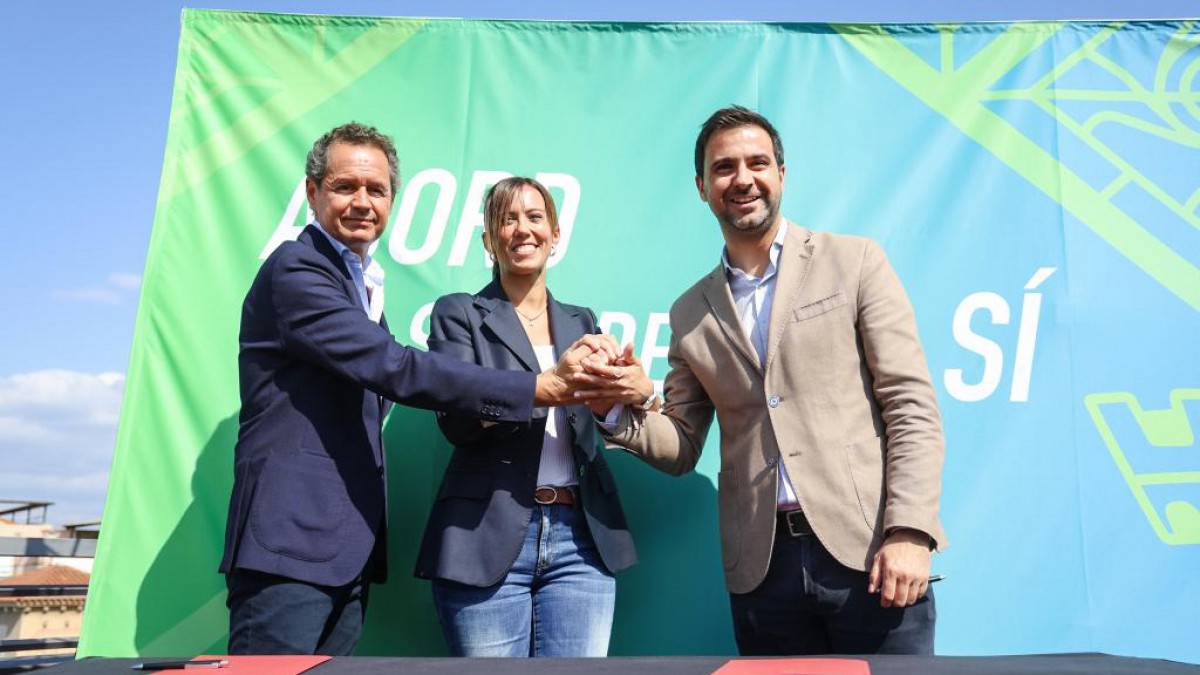 El PSC i Junts ja governen plegats a Sabadell: «No és un matrimoni de conveniència»