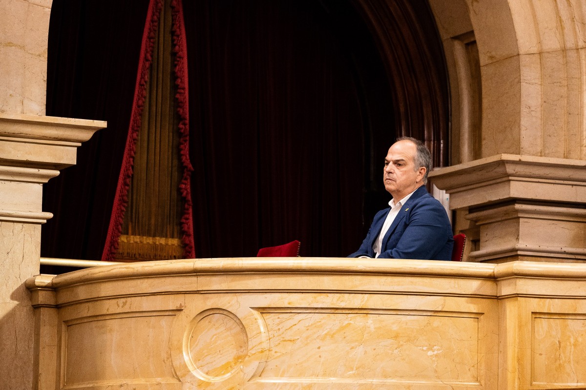 Jordi Turull, en el debat de política general. - Hugo Fernández