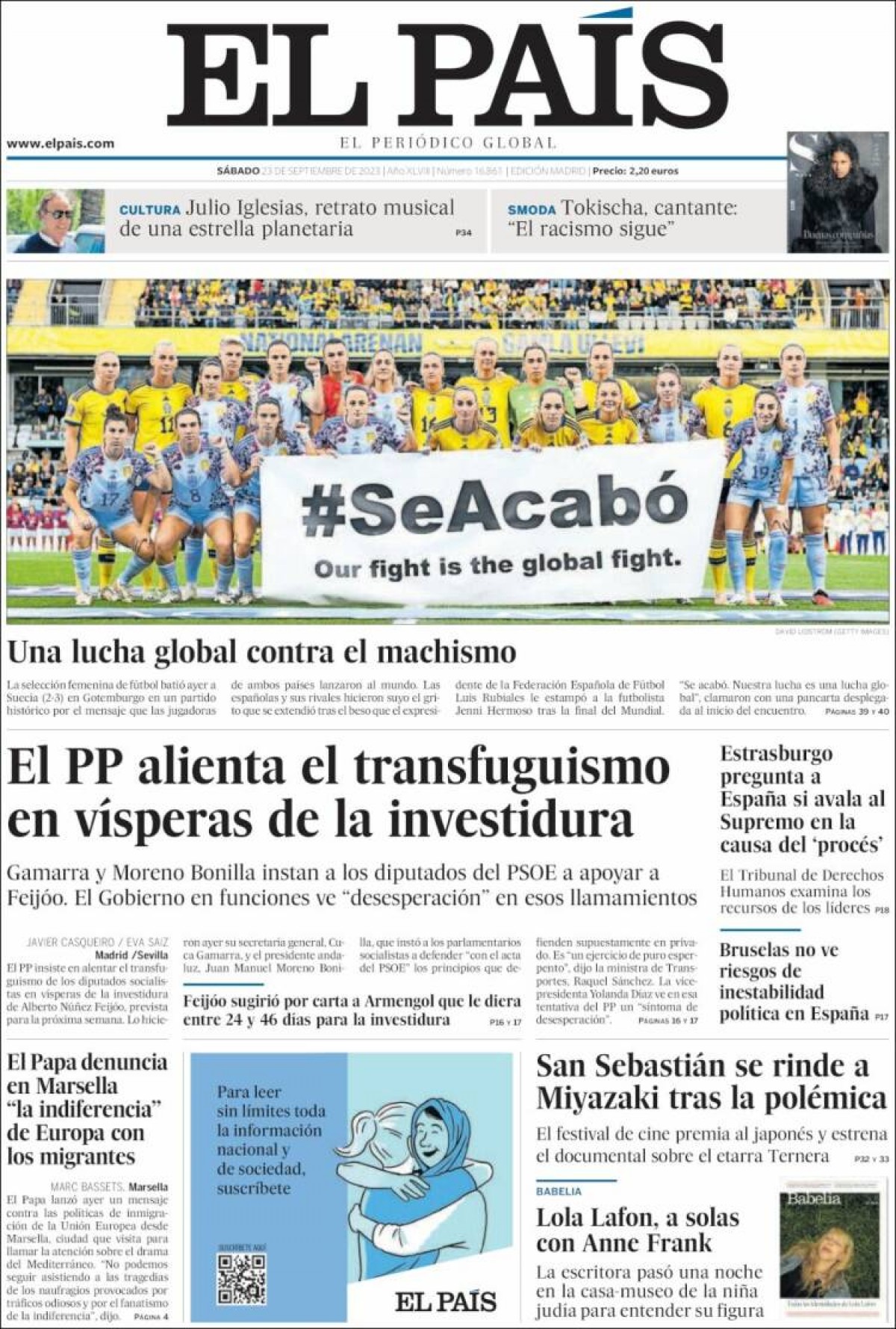 23/09/23 - El País