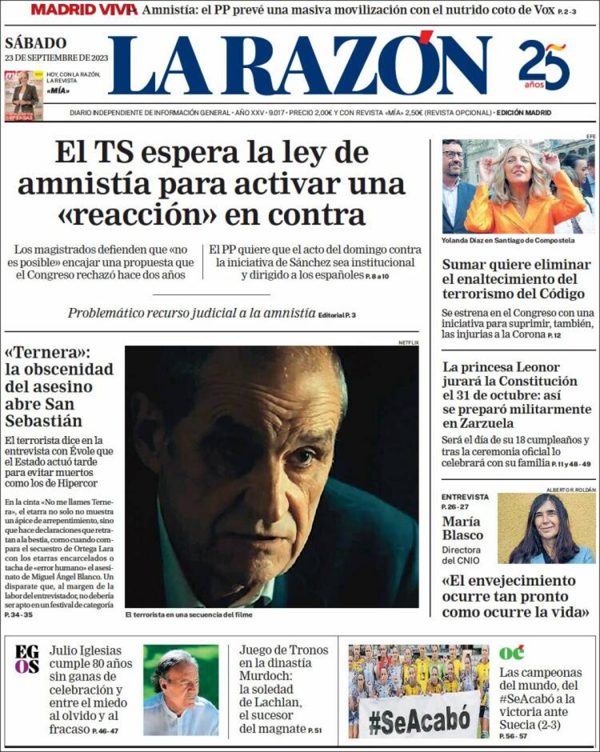 23/09/23 - La Razón
