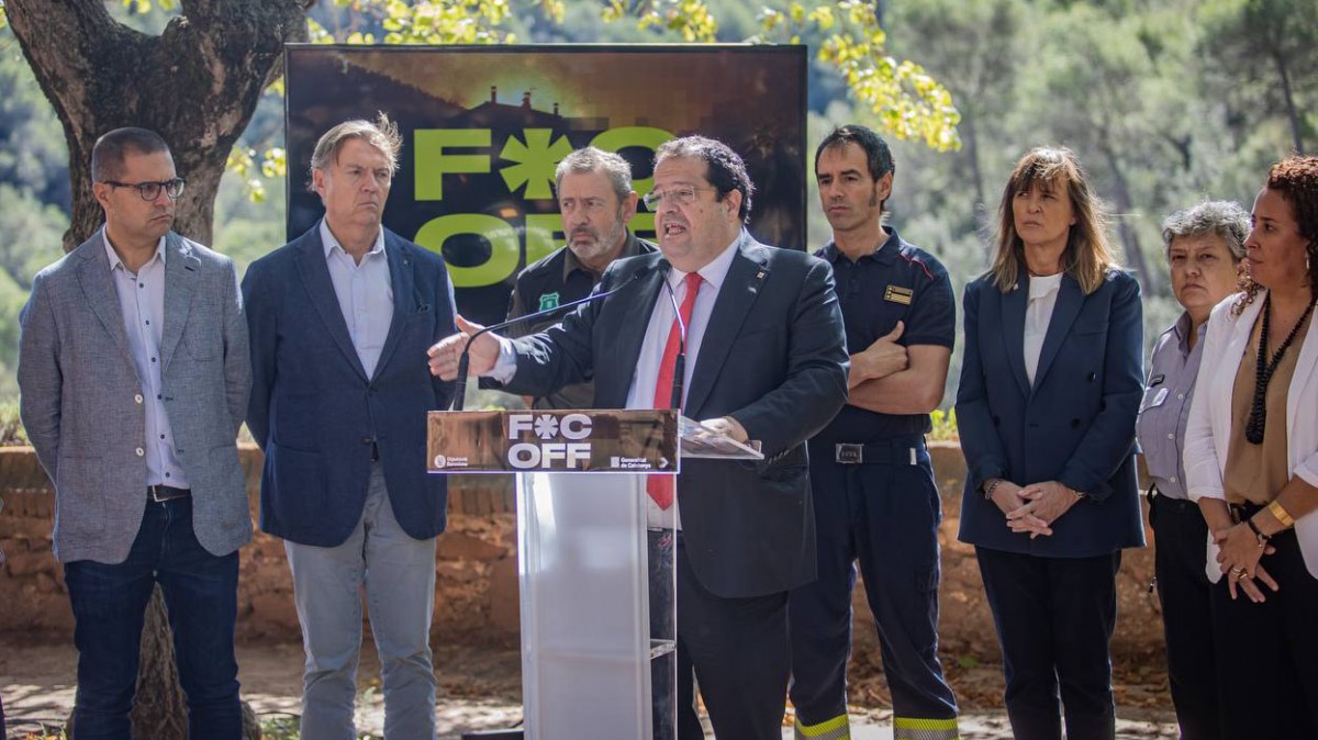Els incendis forestals només han cremat 1.520 hectàrees, una quarta part de la mitjana