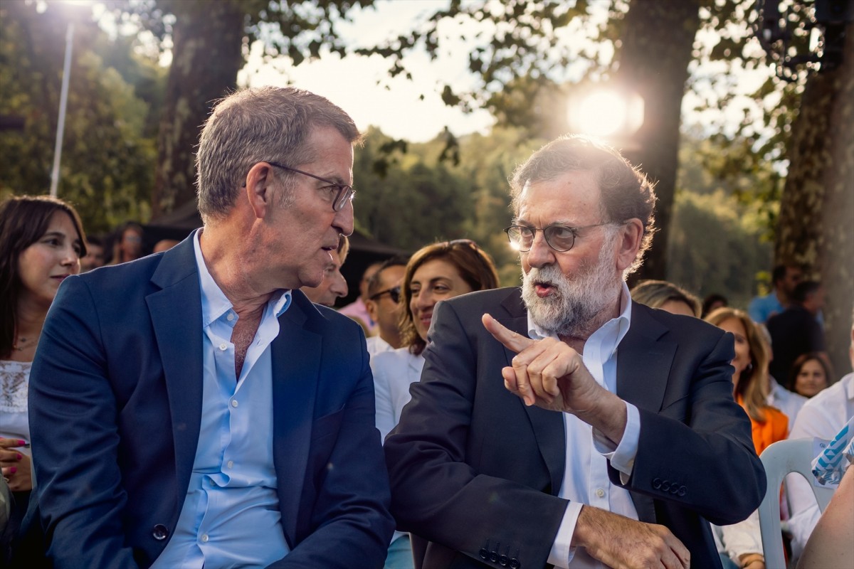 Alberto Núñez Feijóo i Mariano Rajoy - EP