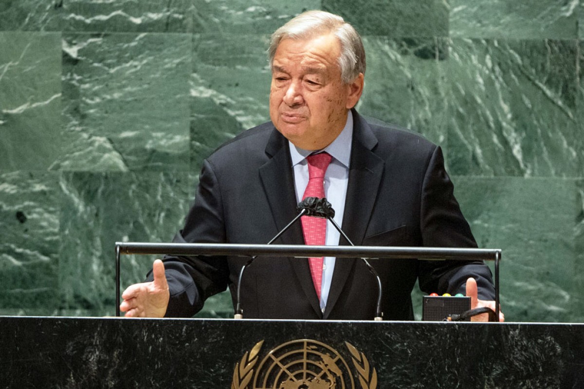 António Guterres, secretari general de l'ONU: «La humanitat ha obert les portes de l'infern»