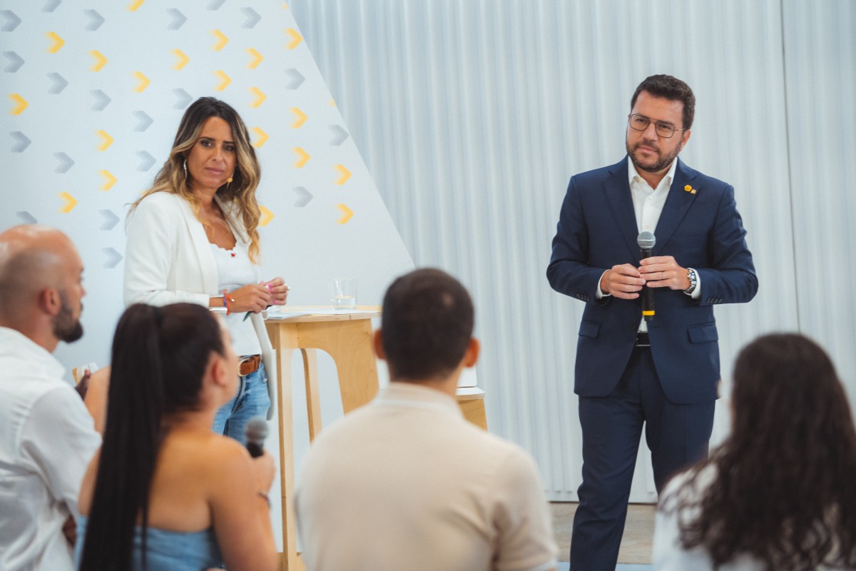 Patrícia Plaja i Pere Aragonès - Govern
