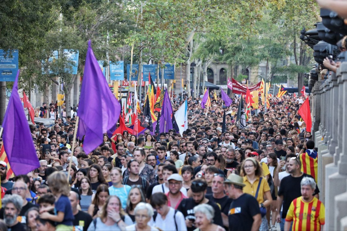 Manifestació de l'esquerra independentista de la Diada 2023 - Hugo Fernández