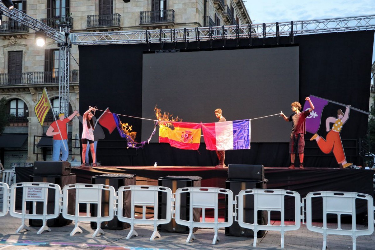 Manifestació de l'esquerra independentista de la Diada 2023 - Hugo Fernández