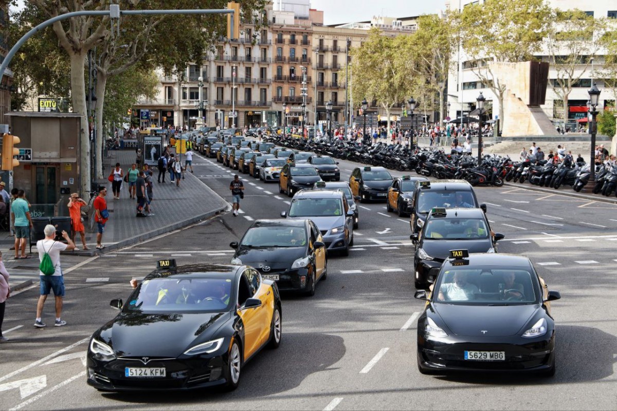 Elite Taxi exigeix al Govern que obligui els taxistes a tenir el B2 de català