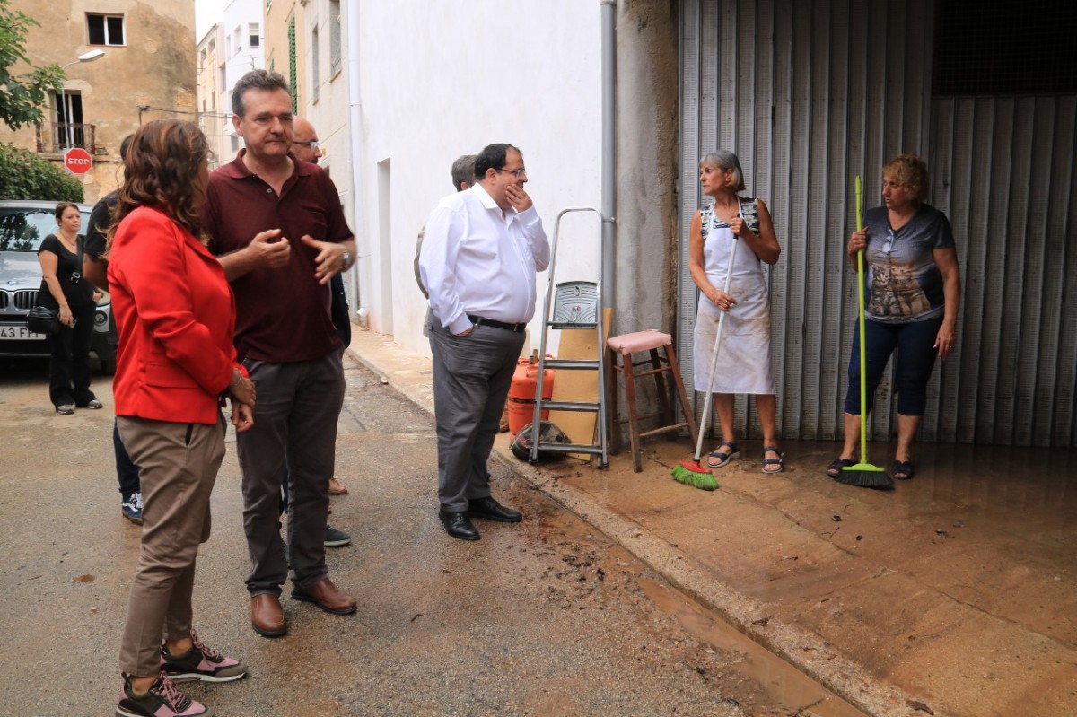 El Govern estudiarà «solucions estructurals» de cara a futurs temporals a les Terres de l'Ebre