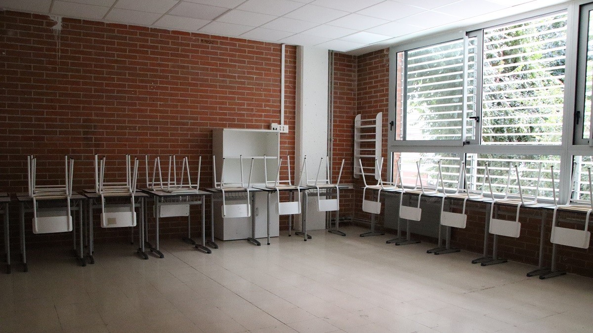 Barcelona fa reformes en 150 escoles i instituts públics durant l'estiu