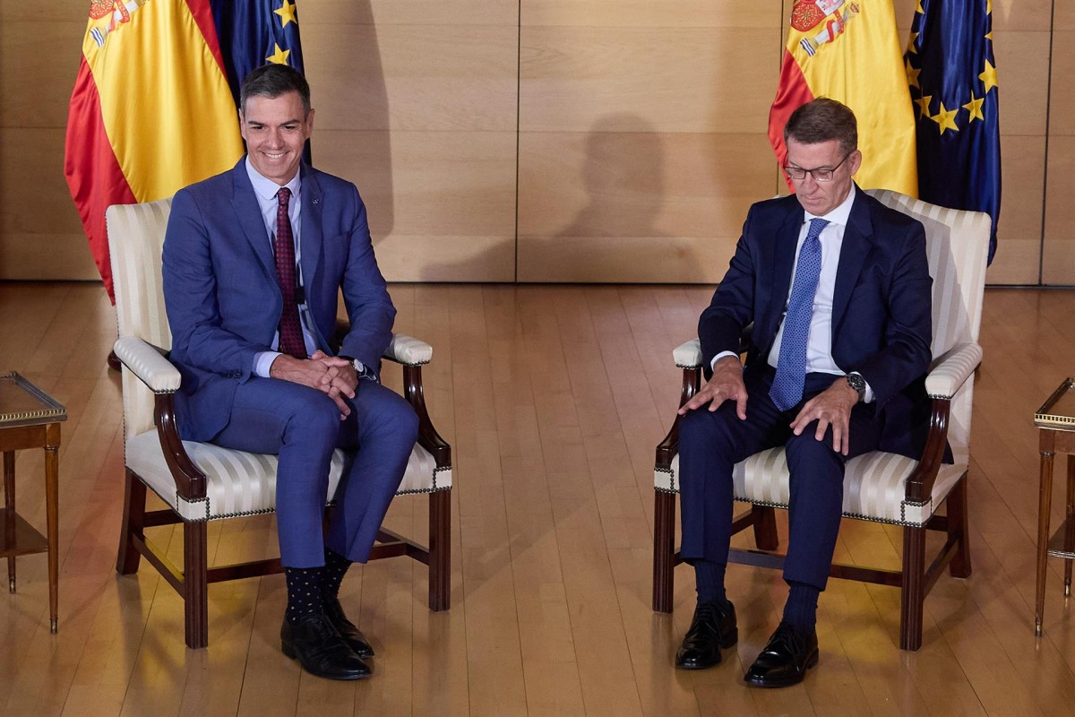 Feijóo critica que Sánchez prioritzi l'«amnistia» als independentistes en lloc de fer-lo president dos anys
