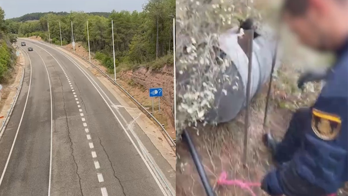 Dos bidons amb 400 litres d'oli: així hauria estat el boicot a la Vuelta