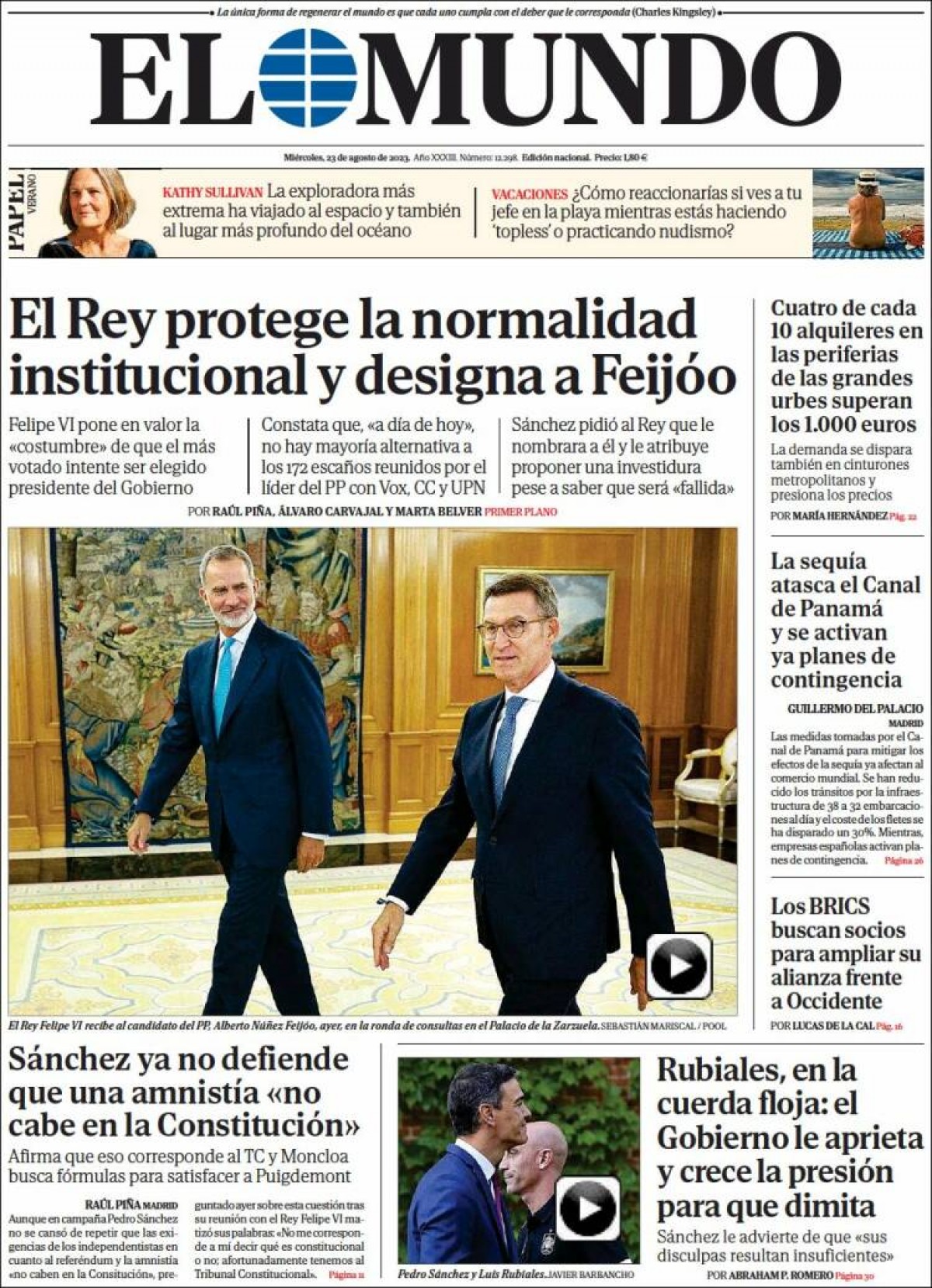 23/08/23 - El Mundo