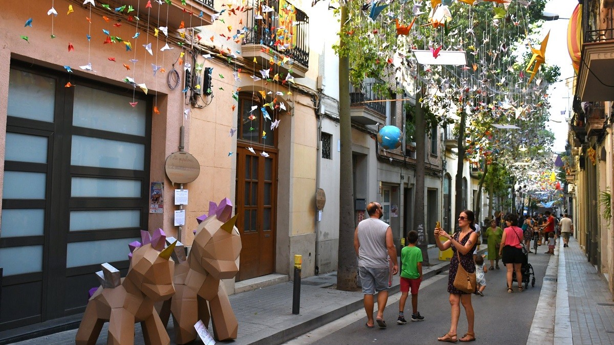 Sagunt, guanyador del concurs de carrers guarnits de les festes de Sants