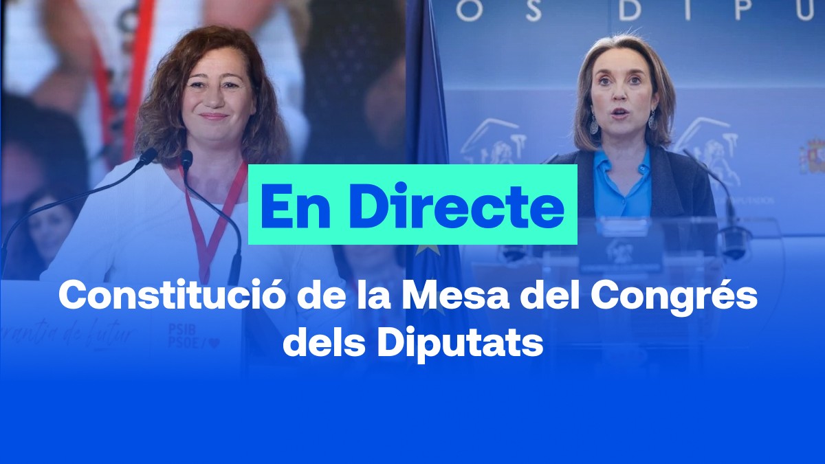 Constitució de la mesa del Congrés dels Diputats, en directe: última hora i reaccions