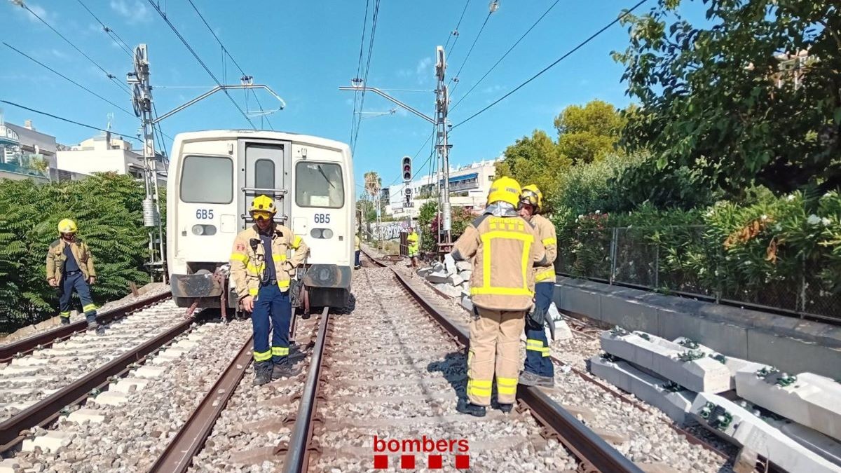 Restableixen la circulació per les dues vies en el tram entre Vilanova i Garraf