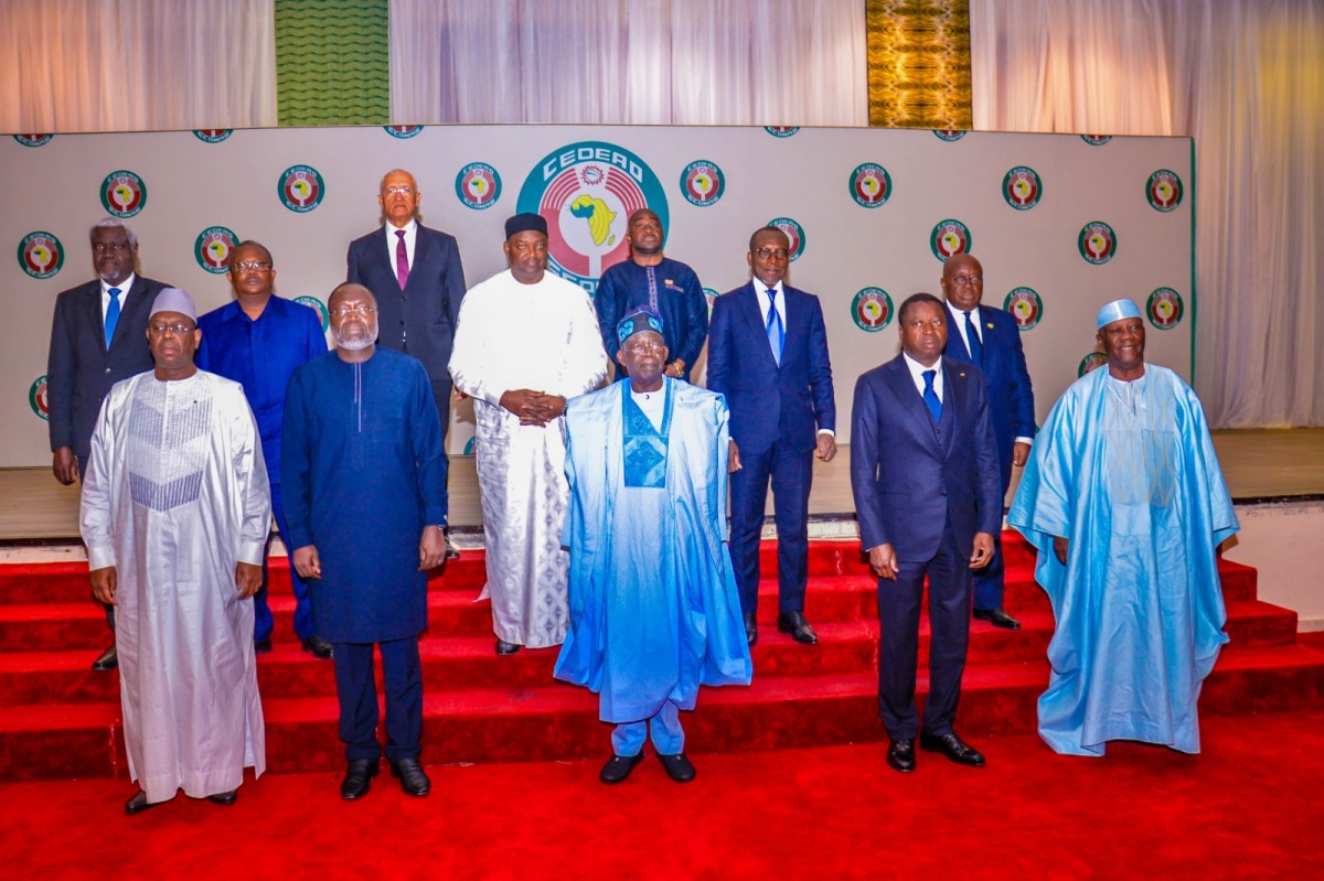 Els membres de l'Aliança reunits a la cimera per fer front al cop d'estat al Níger - Ecowas