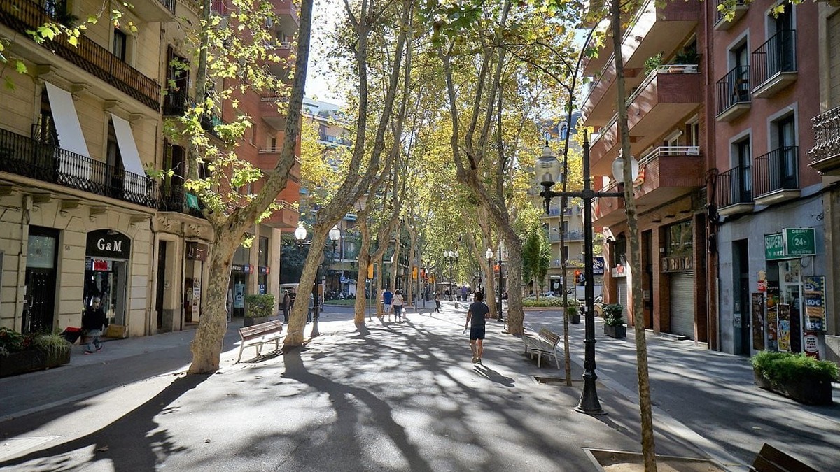 La rambla del Poblenou, en imatge d'arxiu - 