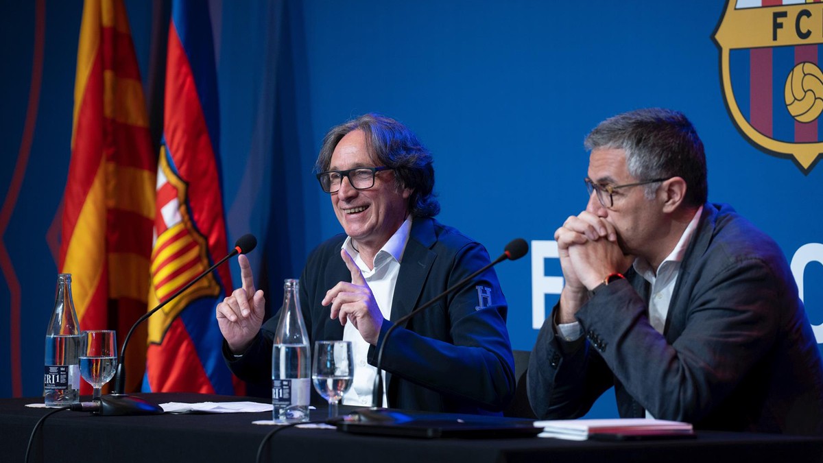 Jordi Portabella i Xavier Patón durant la presentació del Pla de Mobilitat - Europa Press