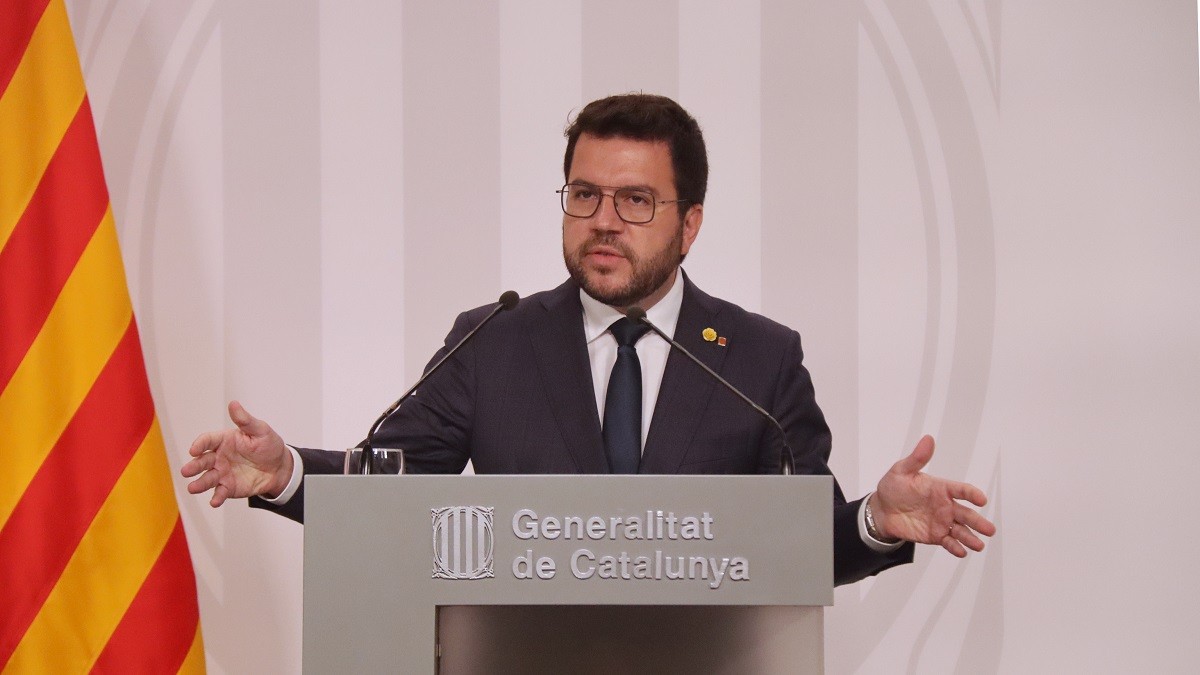 Aragonès insta Sánchez a moure's per ser investit: «El conflicte es resoldrà amb un referèndum»