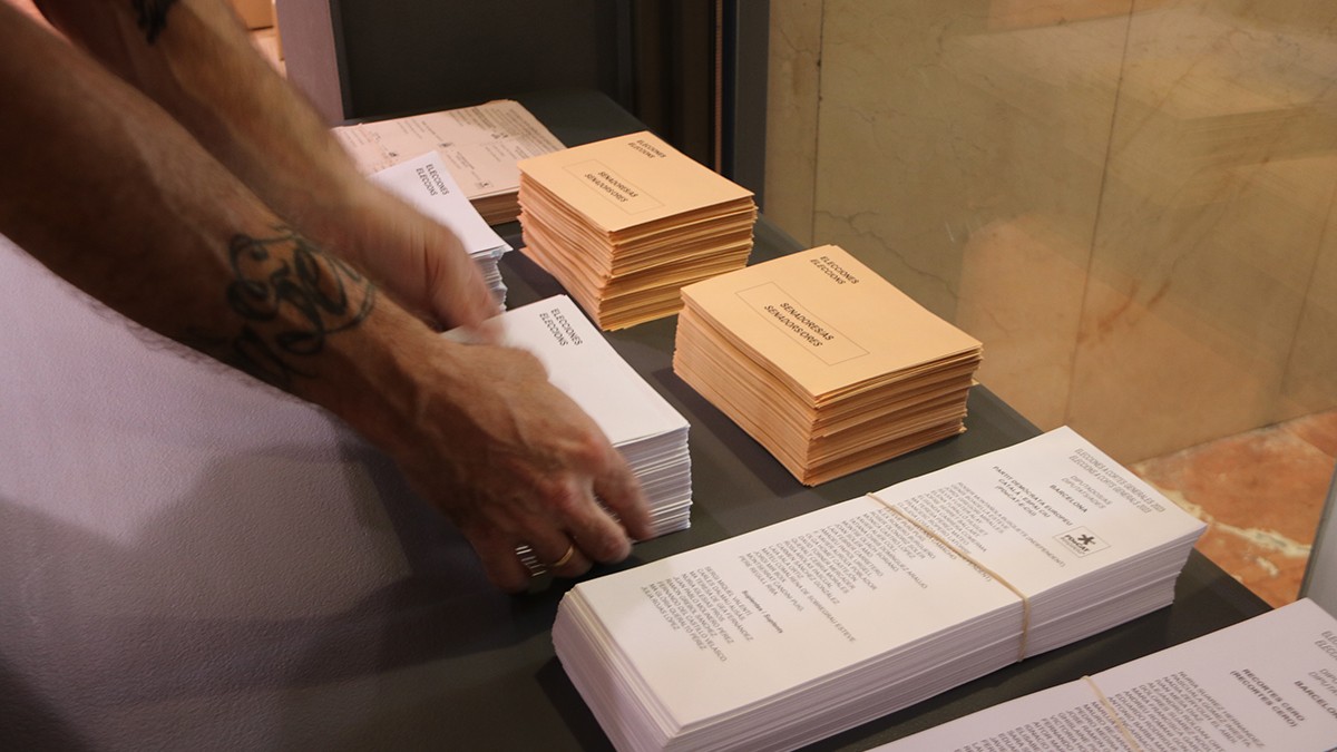 El vot al Congrés i el Senat és simultani, però molts electors no hi voten el mateix. - Ariadna Comas / ACN