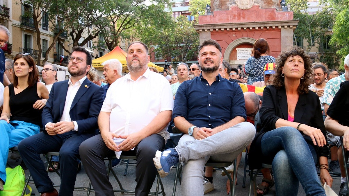 La batalla retòrica de la campanya camufla el retorn de l'independentisme  al referèndum
