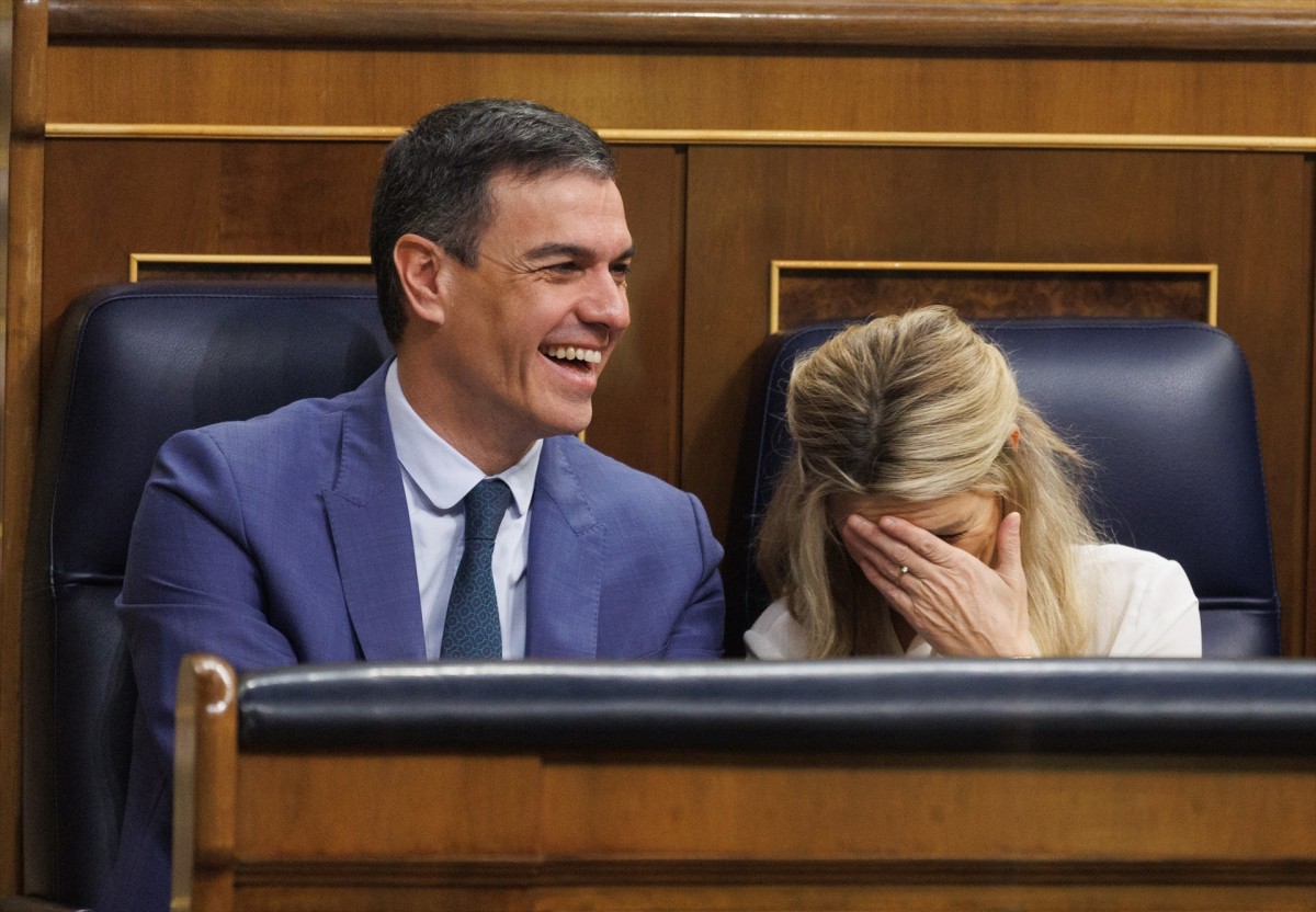 Pedro Sánchez i Yolanda Díaz - Eduardo Parra / EP