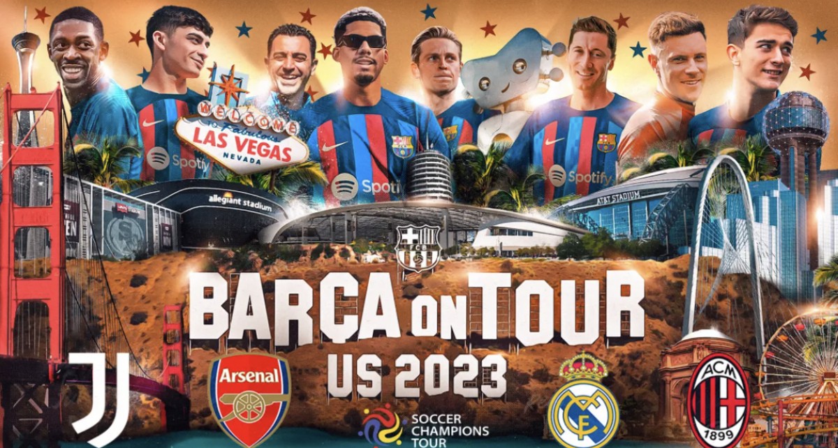 Així serà la gira del Barça pels Estats Units: recorregut, partits i jugadors desplaçats