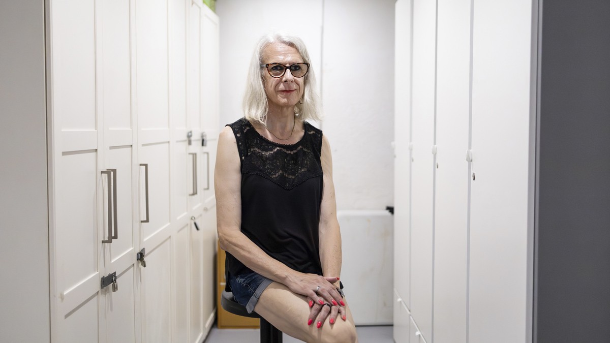 Sofia Bengoetxea a la seu d'En Femme - Hugo Fernández 