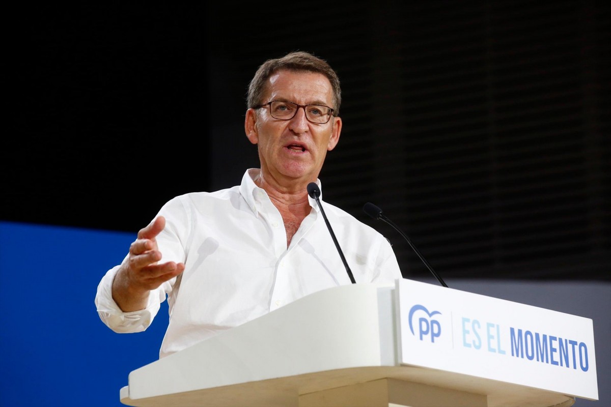 Feijóo explica per què ha cancel·lat la seva agenda el dia del debat a tres