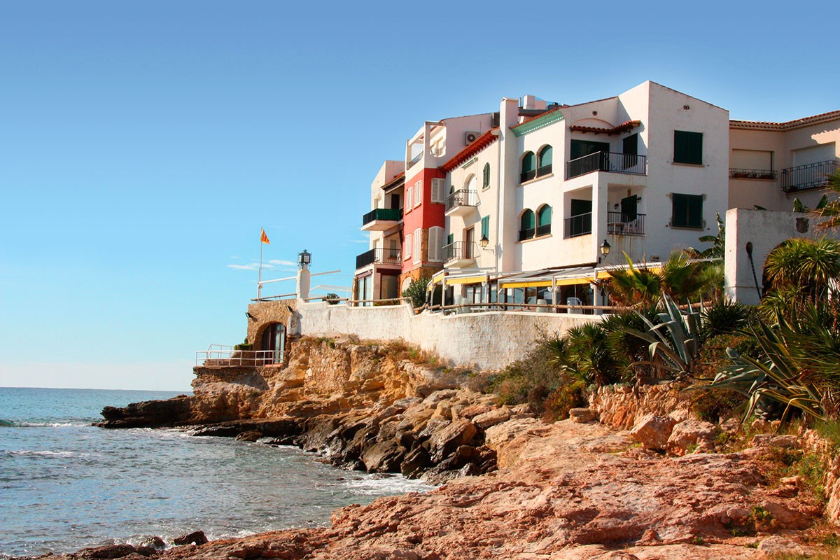 Les cases del Roc de Sant Gaietà estan fetes seguint l'arquitectura de la Costa Brava - Ajuntament de Roda de Berà