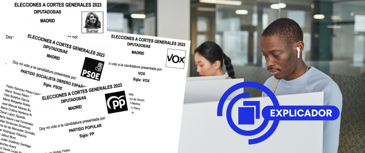 Imprimir paperetes per votar a les eleccions: permès pel vot CERA però no pels votants residents a Espanya