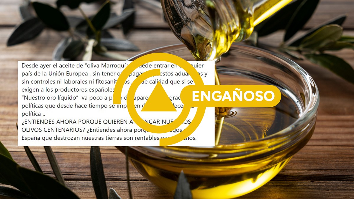 L'oli d'oliva marroquí entra a la Unió Europea lliure d'aranzels des de 2012 i no 2023