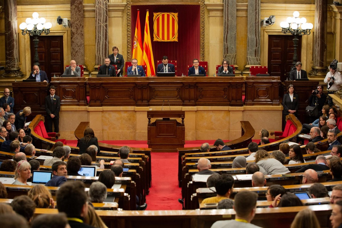 Imatge d'arxiu del Parlament - David Zorrakino / EP