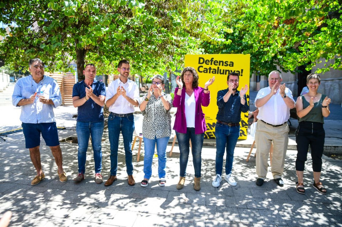 Aragonès reclama el vot per a ERC per forçar l'Estat a tornar a la taula de diàleg