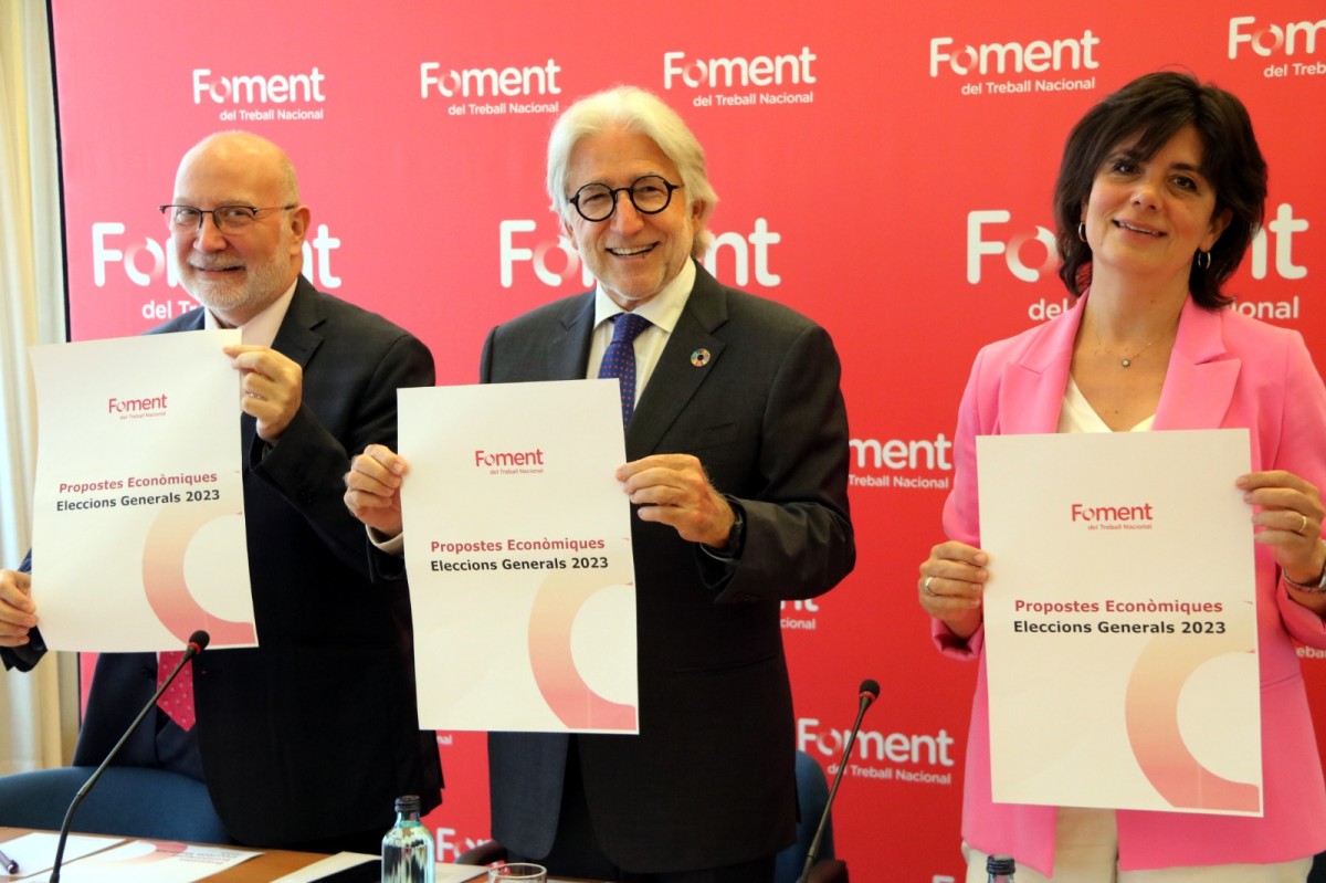 Foment reclama «pactes transversals» per a l'endemà del 23-J
