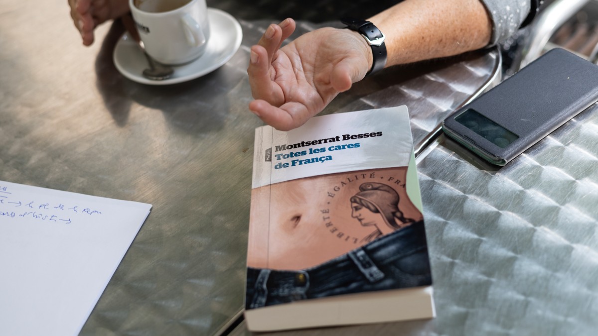 L'escriptora i periodista Montserrat Besses - Hugo Fernández