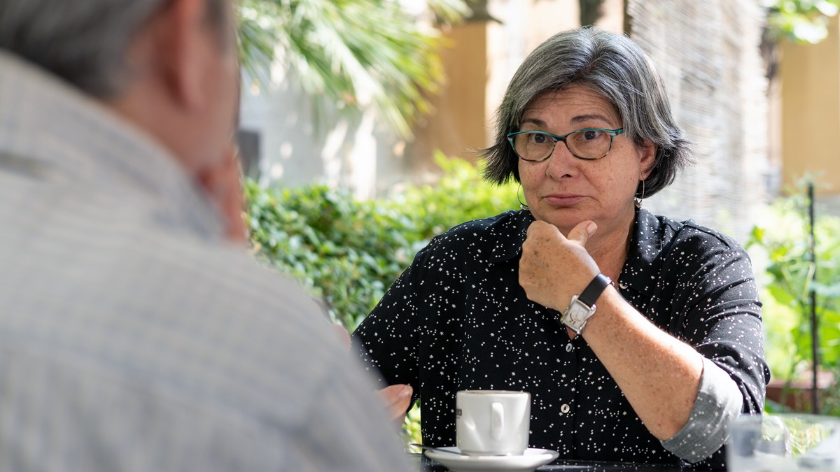 L'escriptora i periodista Montserrat Besses - Hugo Fernández