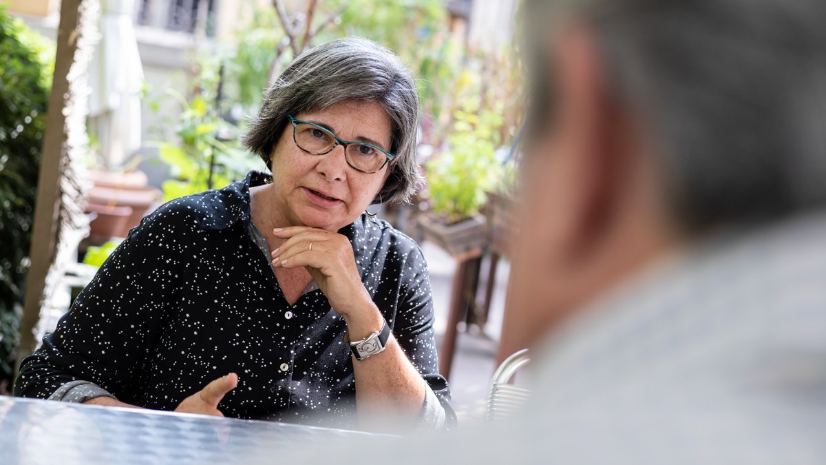 L'escriptora i periodista Montserrat Besses - Hugo Fernández