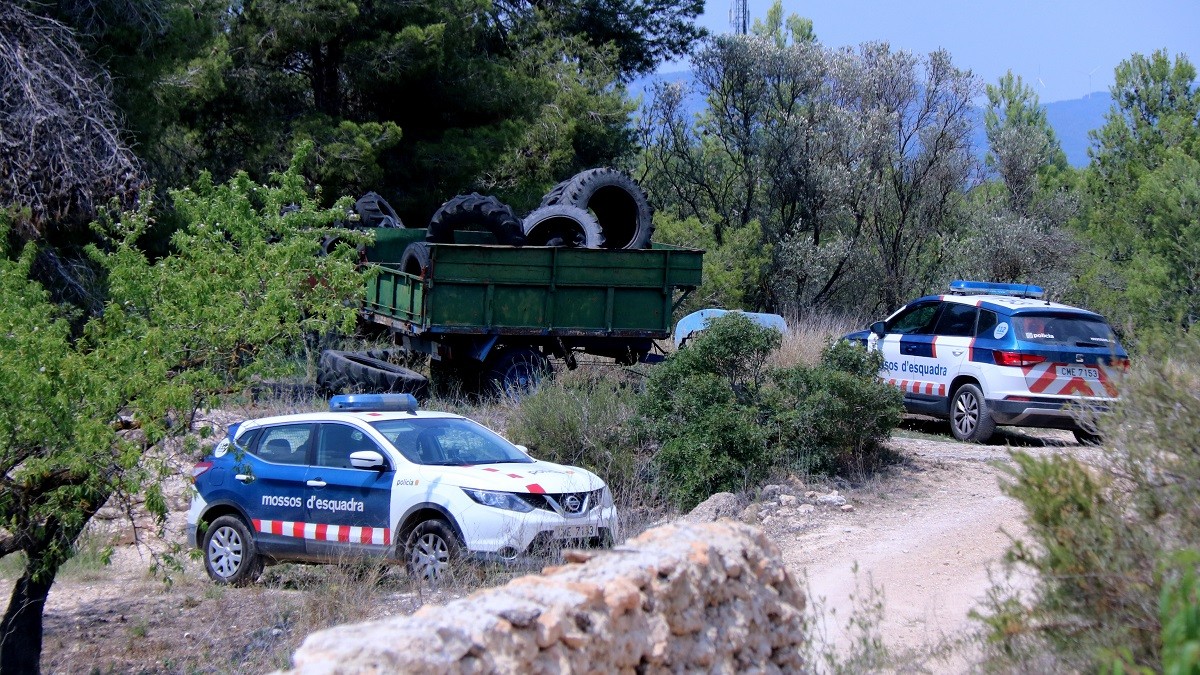 Troben el cos d'un home mort en una finca agrícola a la Ribera d'Ebre