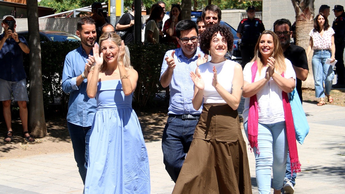 Sumar demana mobilitzar-se davant la «coalició del no per a Catalunya» de PP i Vox