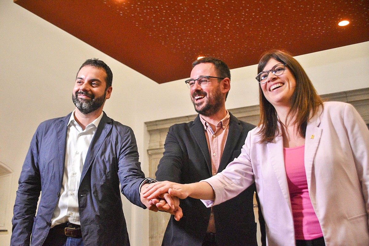 Quim Ayats, Lluc Salellas i Gemma Geis - Guanyem